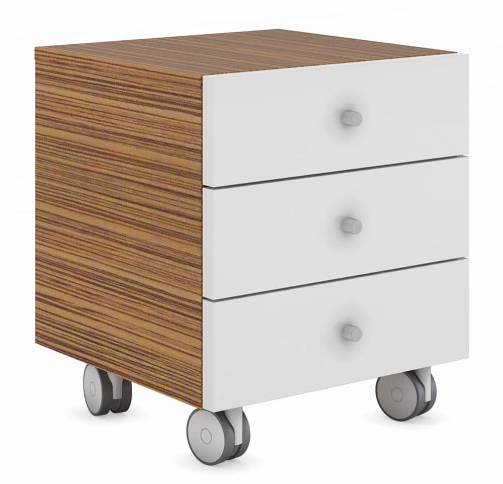 Тумба подкатная KYU c 3-мя ящиками 0,45 м