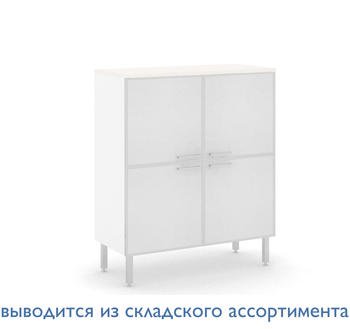 Шкаф 4 стекл.двери TETTO H.117