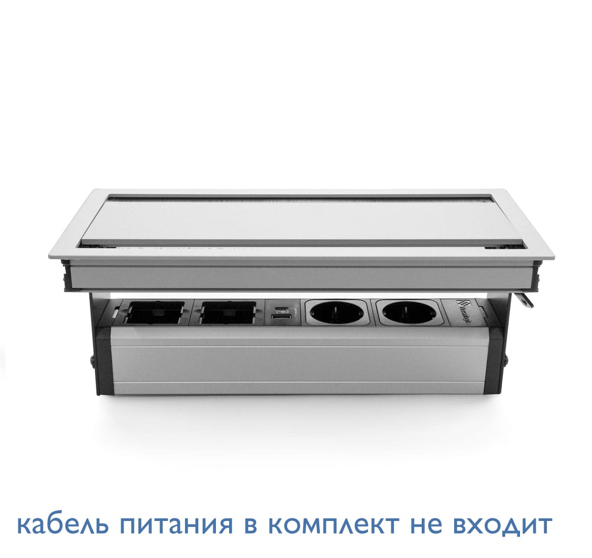 Versa Flap Dual блок врезной АЛЮМИНИЙ